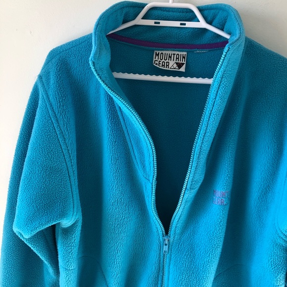 90’s fleece zip up - Picture 2 of 4